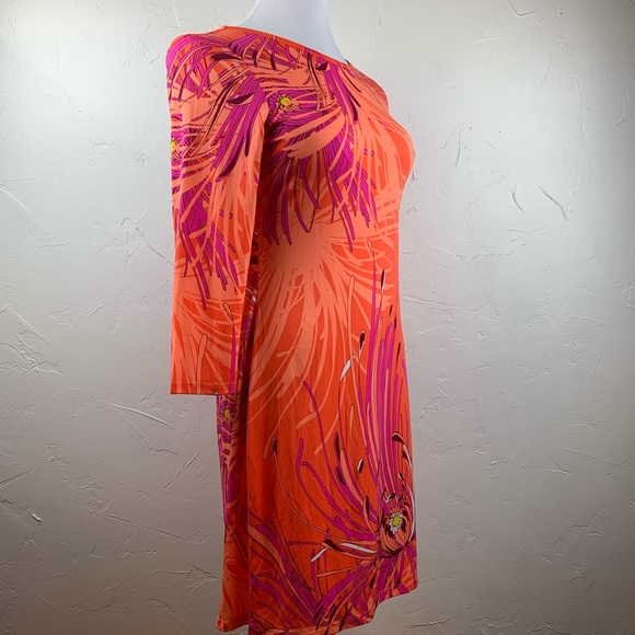 Trina Turk Jersey back to front knotted dress - Picture 4 of 8